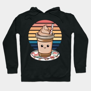 Retro Kawaii cold coffee Hoodie